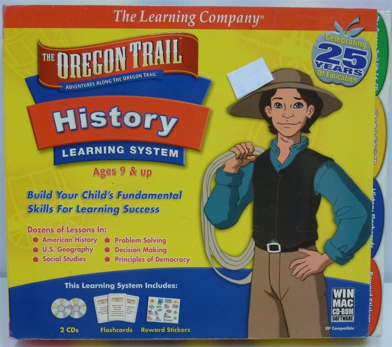 Video Game PC The Oregon Trail History Learning System NEW Big Box