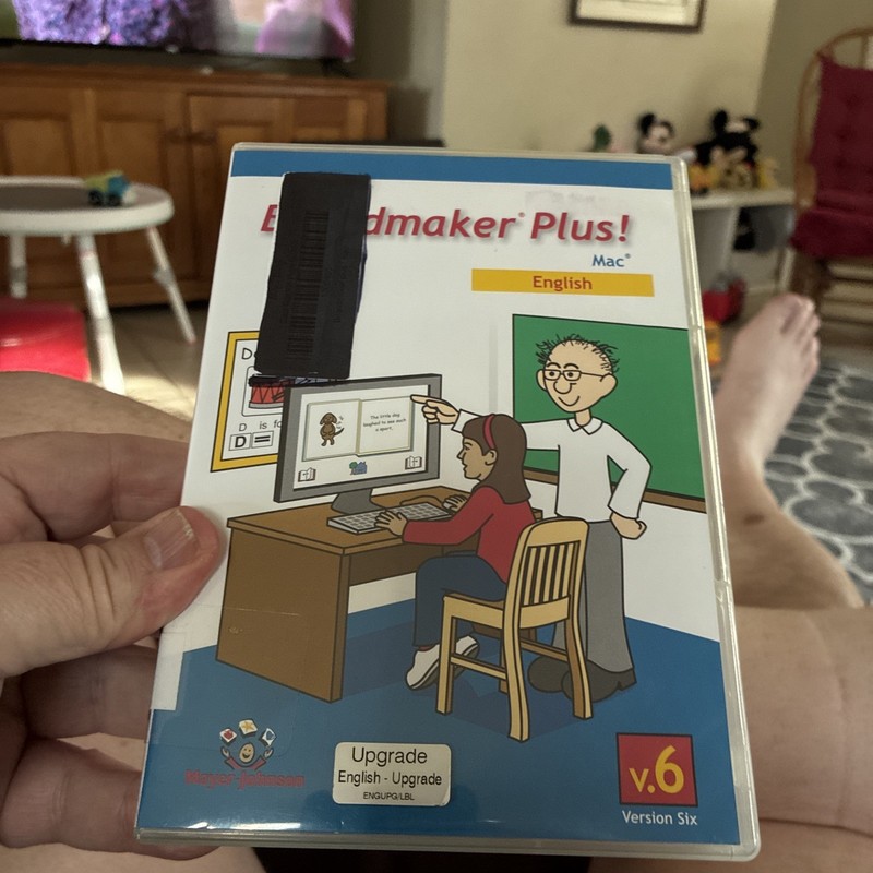 Boardmaker Plus! V.6 MAC [CD-ROM] Mayer-Johnson Rare Software HTF