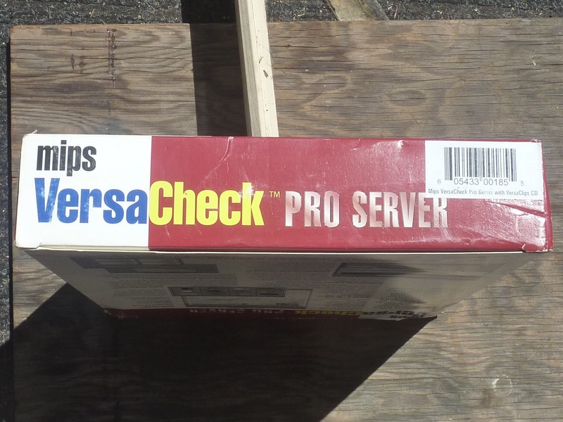 Mips VersaCheck pro server 1998 version gallery