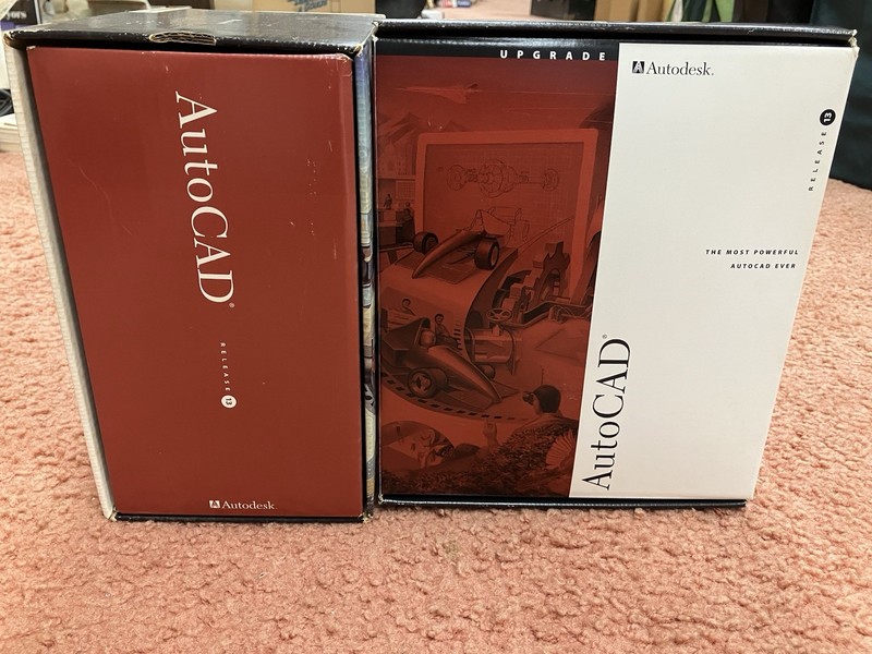 AUTODESK AUTOCAD RELEASE 13 & DOCUMENTATION PACK W/ AUTH# – SEPT. 1994