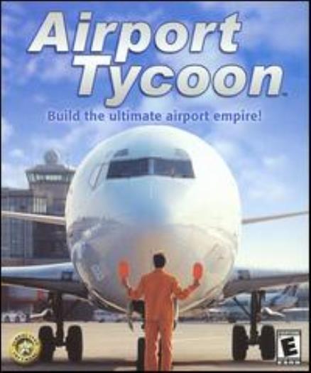 Airport Tycoon 1 PC CD manage air port runways control towers airline plane game