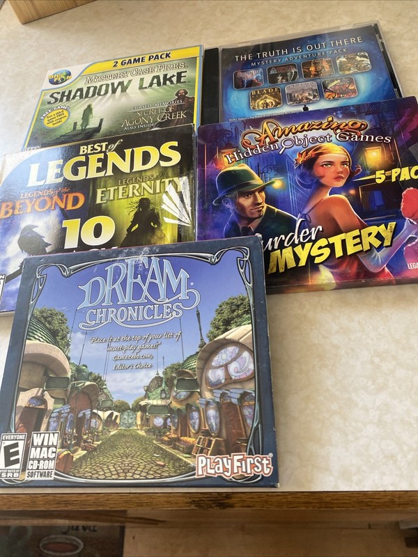 Lot 14 Computer Games Hidden Object Mystery DVD-ROM/CD ROM gallery