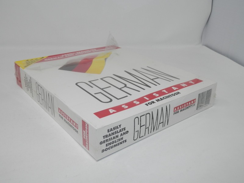German Assistant Translation Software for MAC 3.5" Floppy Translate to English gallery