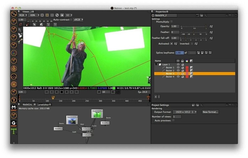 Video Editing Compositing VFX Editor Add After Effects Green Screen Software USB gallery