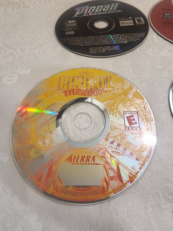 Pinball Madness 3 CD-Roms Windows Lot of 6 - Used gallery