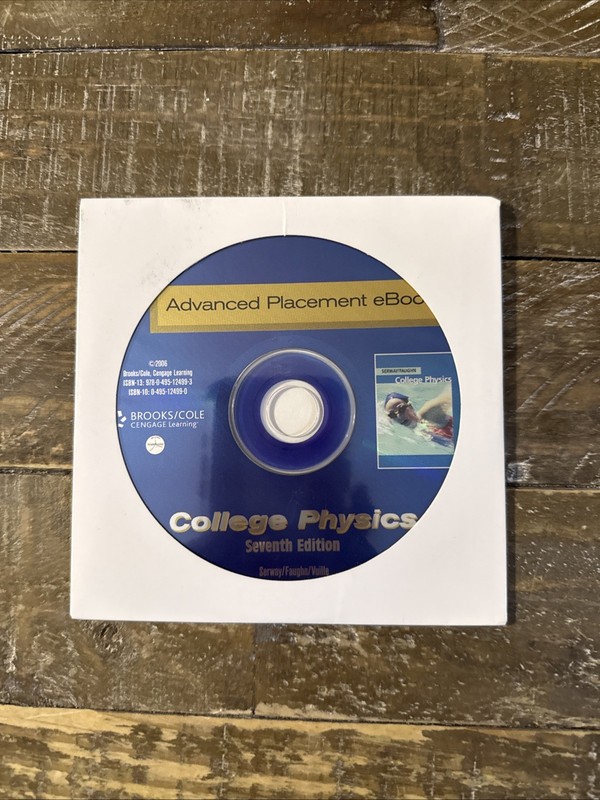 Advanced Placement Ebook College Physics PC Software