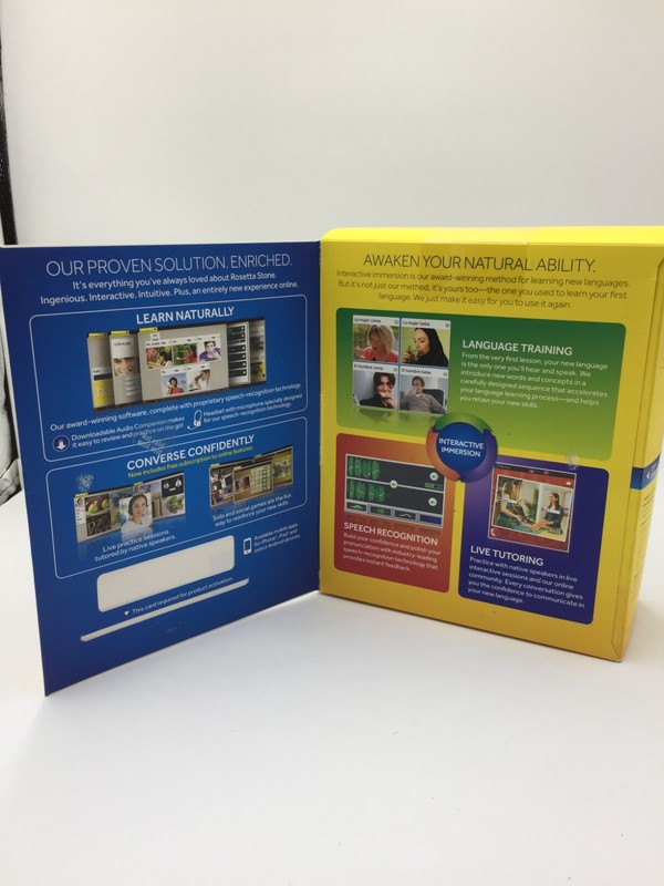Rosetta Stone Russian Level 1,2,3,4,5, 1-5, 5 Disks,Software,Box,Code Card gallery