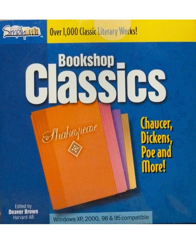 Simply Media Bookshop Classics PC Computer Educational Program