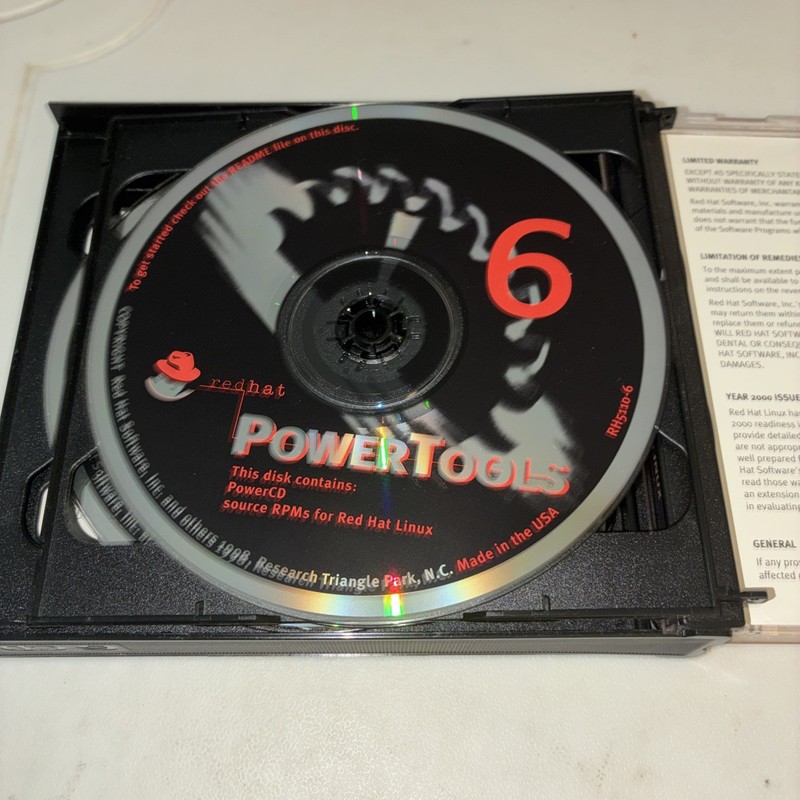 Red Hat Power Tools Linux 5.1 Operating System - 6 CD-ROM Set - No Booklets gallery