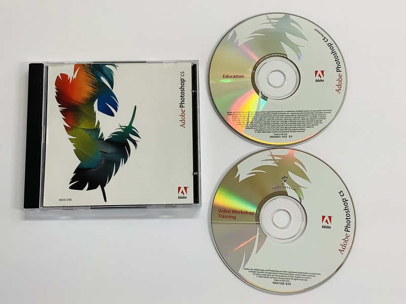 Adobe Photoshop CS Macintosh (Training And Education) 2-Disc’s FREE SHIPPING (G)