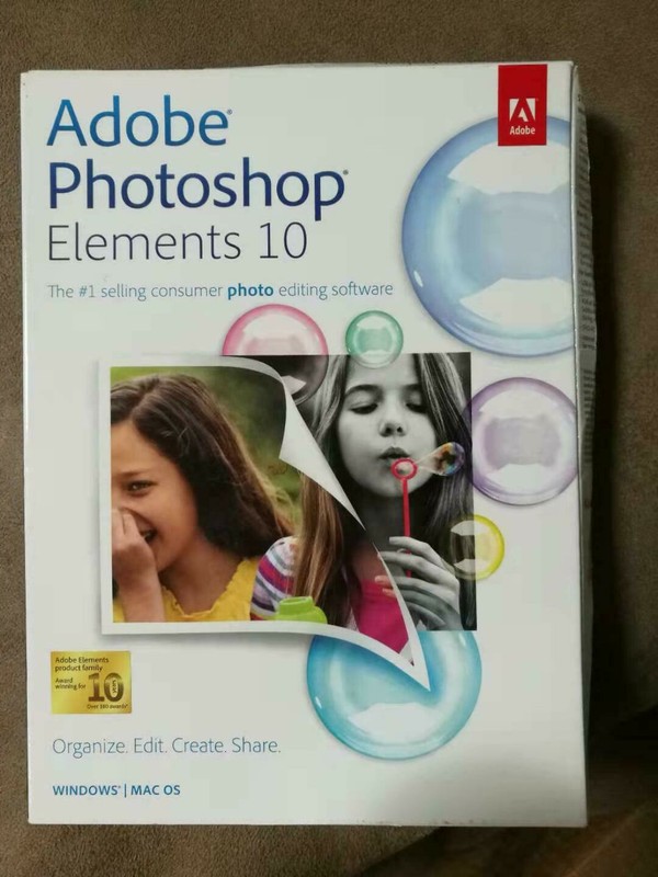 Adobe Photoshop Elements 10 for PC, Mac OS – Factory Sealed**Brand New**