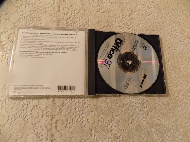 Microsoft Office 97 Professional Edition - Word Excel PowerPoint Access NEW OPEN gallery