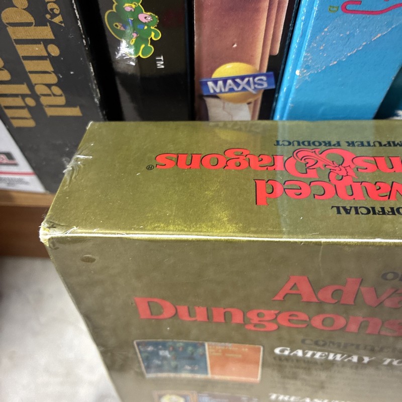 Advanced Dungeons & Dragons Collectors Edition Vol. 3 DOS CD ROM VER. New SEALED gallery