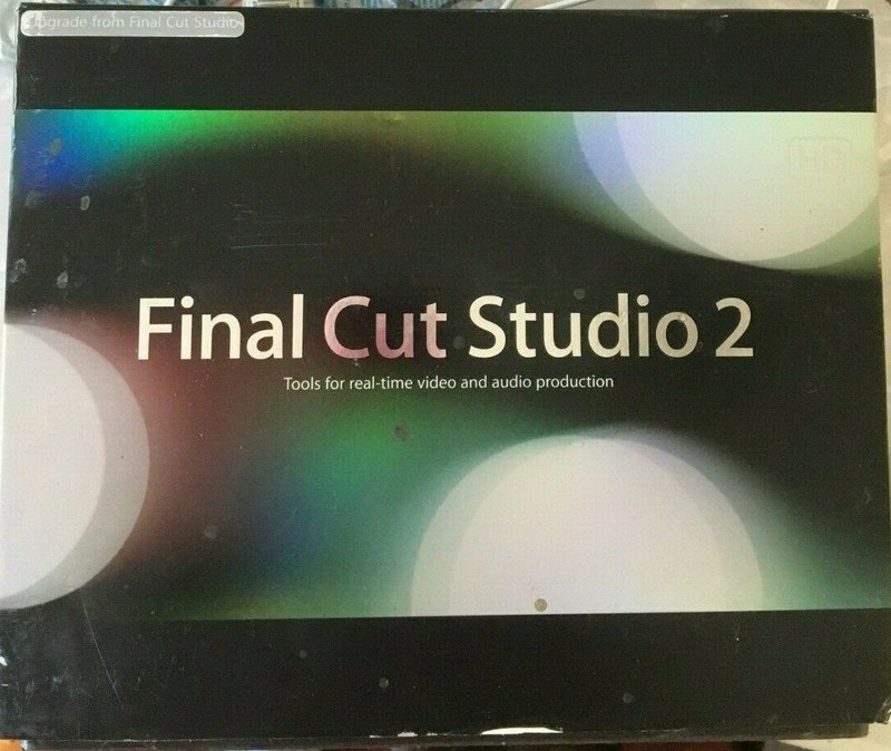 Final Cut Studio 2 Complete Set FCP 6, Motion 3, Software Manuals Free Shipping