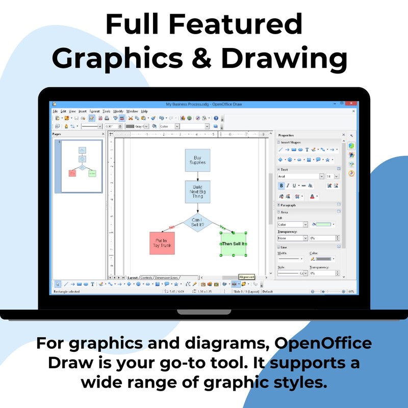 Open Office Software Suite for Windows-CD-Word Processing-Home-Student-Business gallery