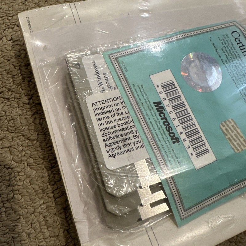 Microsoft Windows Operating System FOR WORKGROUPS with 3.5" Floppy Disks gallery