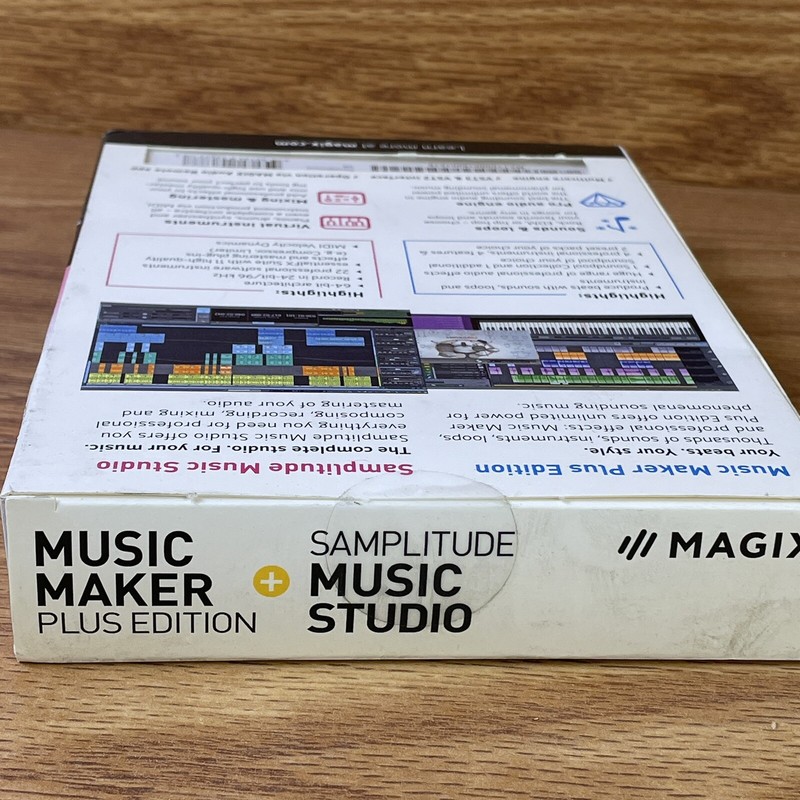 MAGIX MUSIC MAKER PLUS EDITION SAMPLITUDE ULTIMATE BUNDLE MUSIC STUDIO gallery