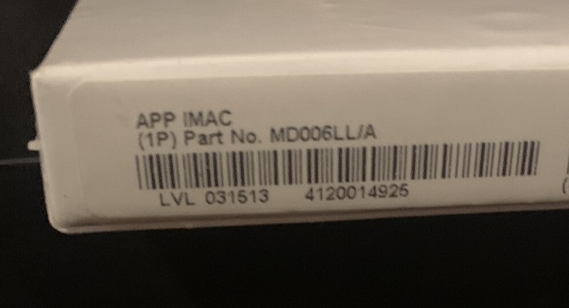 AppleCare Protection Plan for iMac New Sealed & Labeled gallery