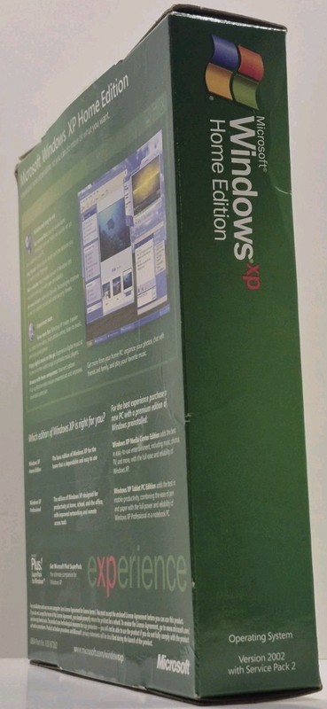 Microsoft Windows XP Home Edition Complete Full Retail Box Version gallery