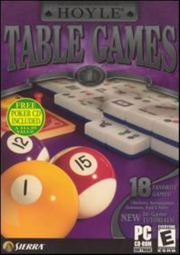 Hoyle Table Games PC CD family game collection! Mahjong Word Yacht Billiards '03