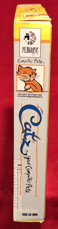 Catz Virtual Petz Game Vtg 1997 Windows 95 Rare Big Box PC CD-ROM CIB gallery