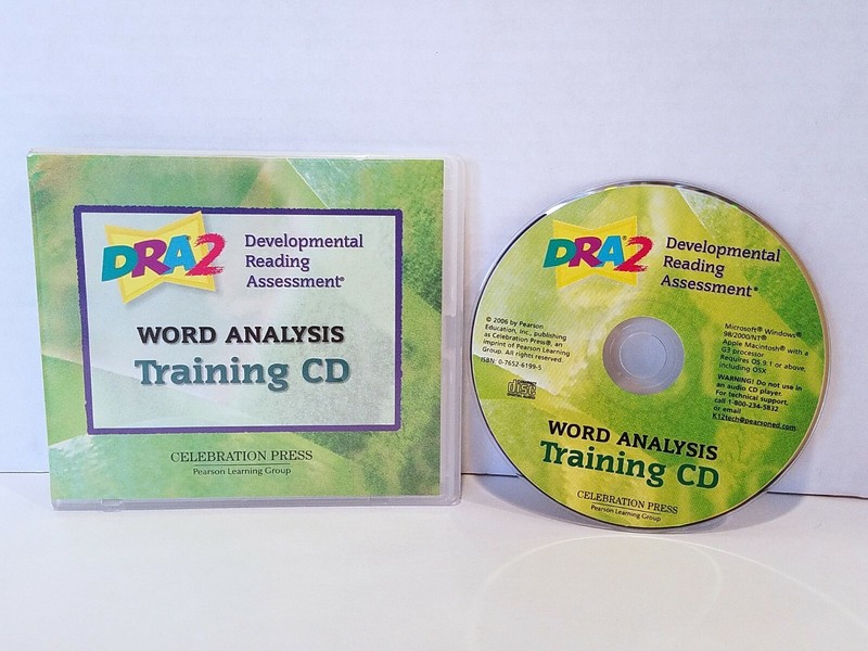 Developmental Reading Assessment Word Analysis Training CD DRA2 Software