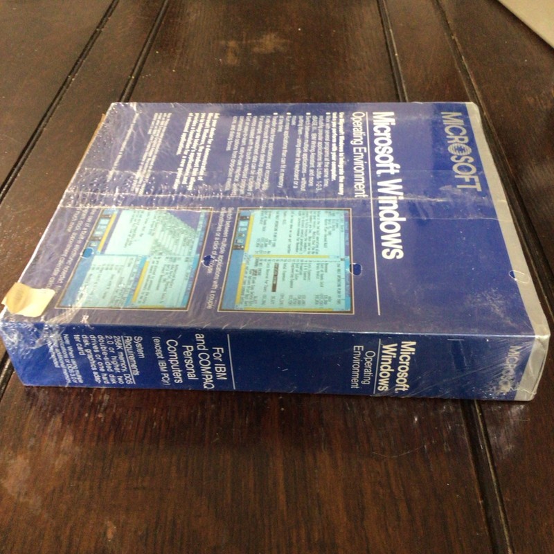 MINT - SEALED- Microsoft Windows Operating System for IBM & COMPAQ 1.01 Version gallery