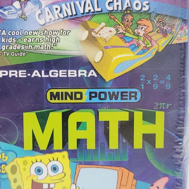 Southwestern School Set Mighty Math Cyberchase ZAP Mind Power Spongebob Typing gallery