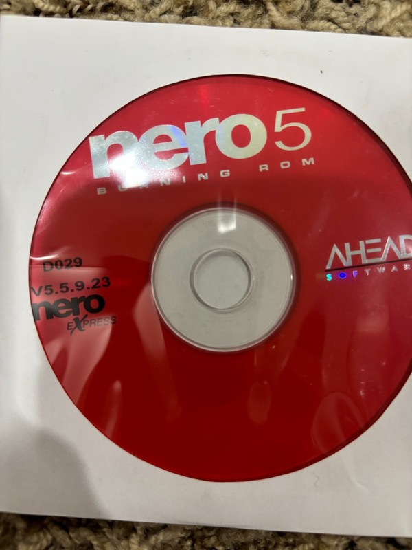Nero 5 Burning ROM CD Burning Software – Version 5.5.9.23