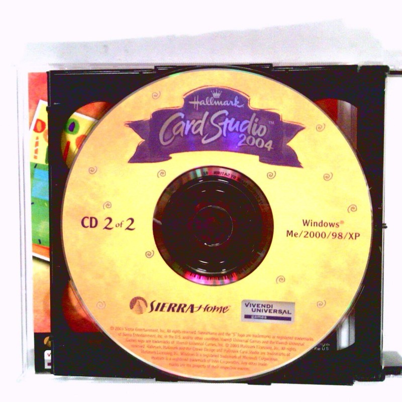 ✅ Card Studio~2003~PC~2 CD-ROMs~SierraHome gallery