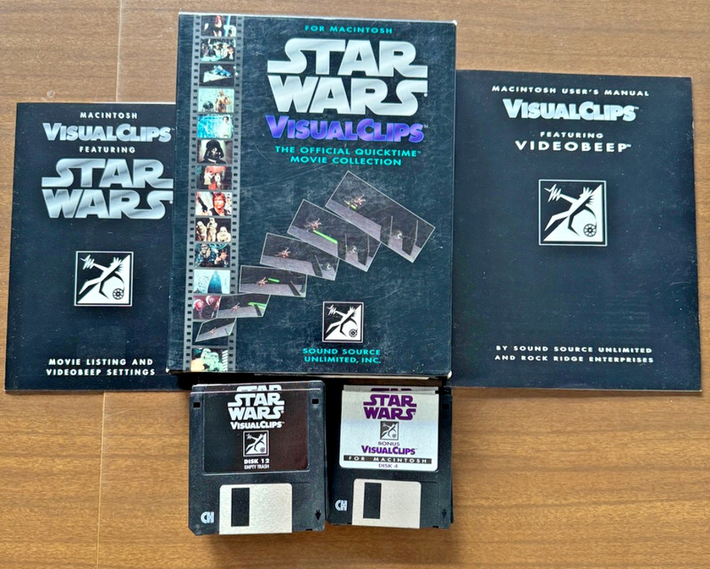 Star Wars Visual Clips for Macintosh - Complete - Sound Source Unlimited