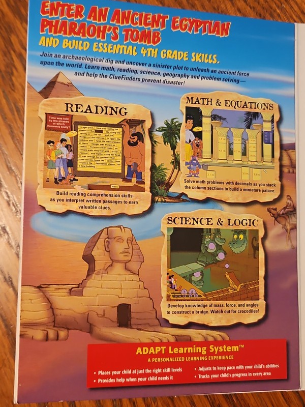 ClueFinders 4th Grade Puzzle of the Pyramid – CD‑ROM – Windows/Mac – Educational gallery