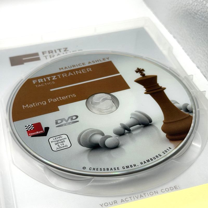 Fritz Trainer Mating Patterns Maurice Ashley - Chessbase PC DVD-ROM gallery