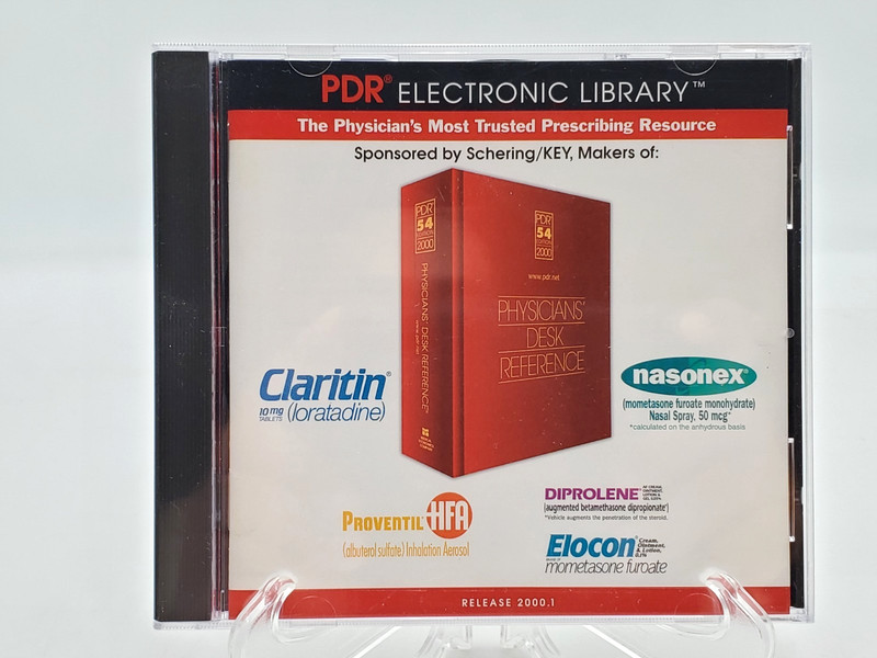 PDR Electronic Library The Physician’s Most Trusted Prescribing Resource CD-ROM