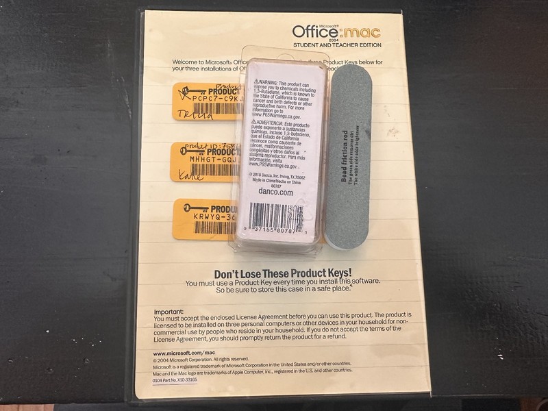 Microsoft Office 2004 APPLE Mac Student and Teacher Edition gallery
