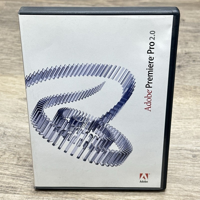 Adobe Premiere Pro 2.0 PC Total Training Video Workshop DVD-ROM No Serial Number