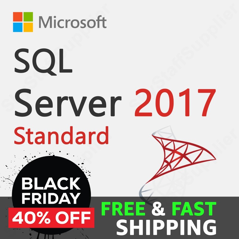 SQL Server 2017 STANDARD 24 Cores License Key PACK + 25 Access CALs BRAND NEW gallery