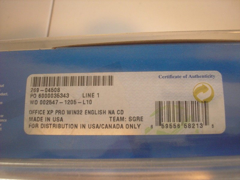 Microsoft Office XP Professional 269-04508 New! Retail Box gallery