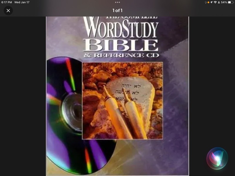 The Complete WordStudy Bible & Reference CD PC word study old new testaments!