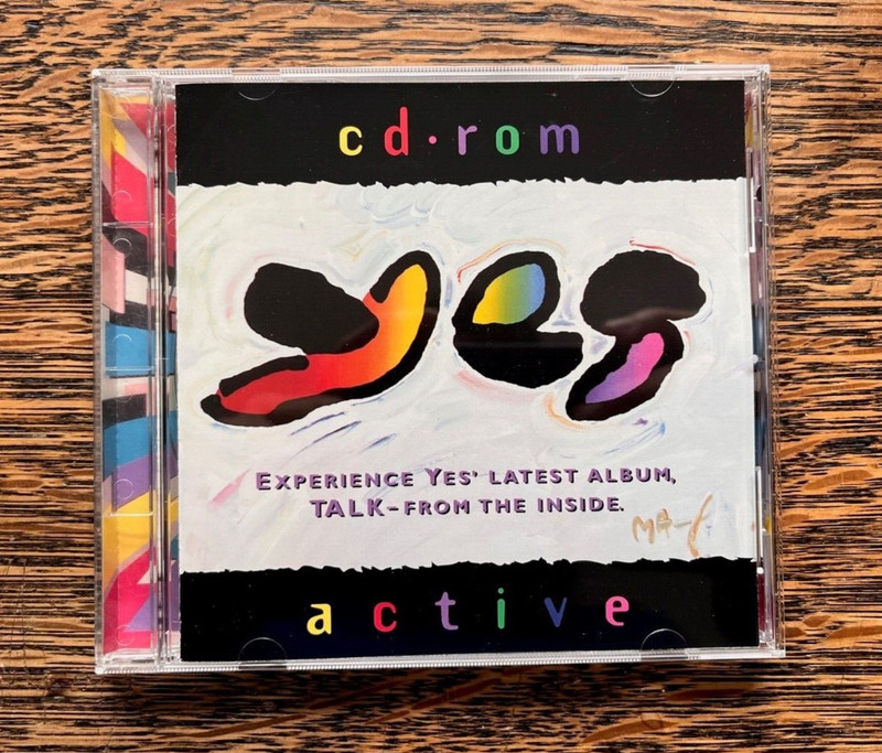 YES - 'Talk' Active CD-ROM - RARE PC Software
