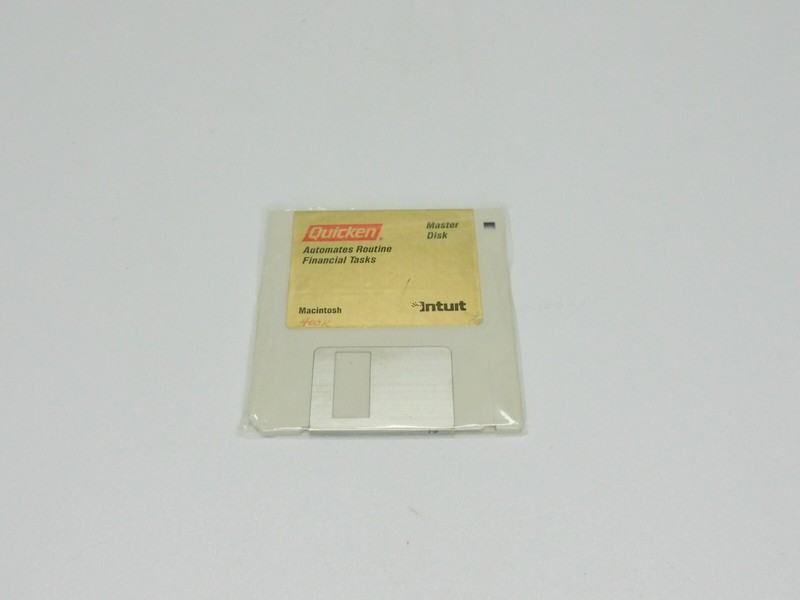 Vintage Quicken Automates Routine Financial Tasks Master Disk 1988 Mac