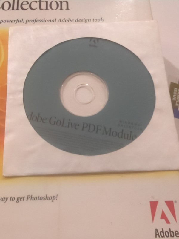 Vtg ADOBE DESIGN COLLECTION 1999 Photoshop 7.0 Indesign 2.0 Illus 10 Acrobat 6 gallery