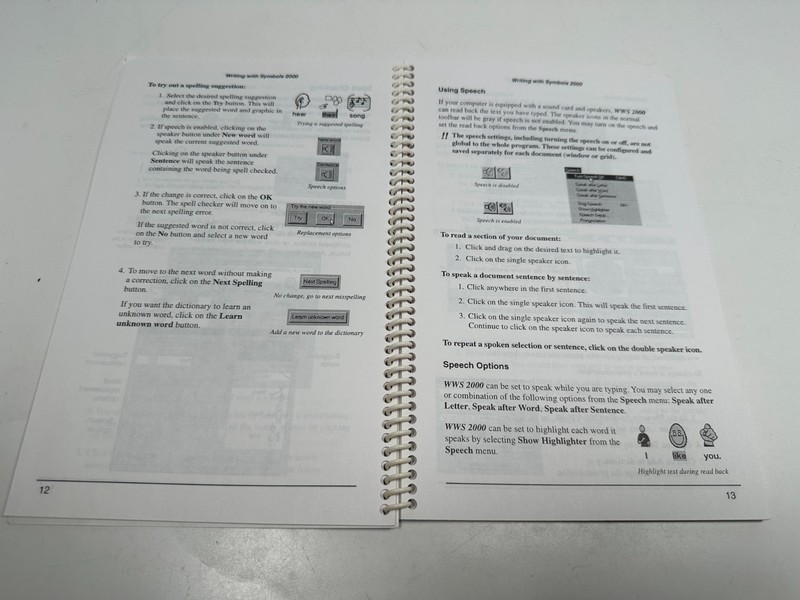 Computer Software Widgit Windows PC 3.5 Diskette Mayer Johnson Writing Symbols gallery