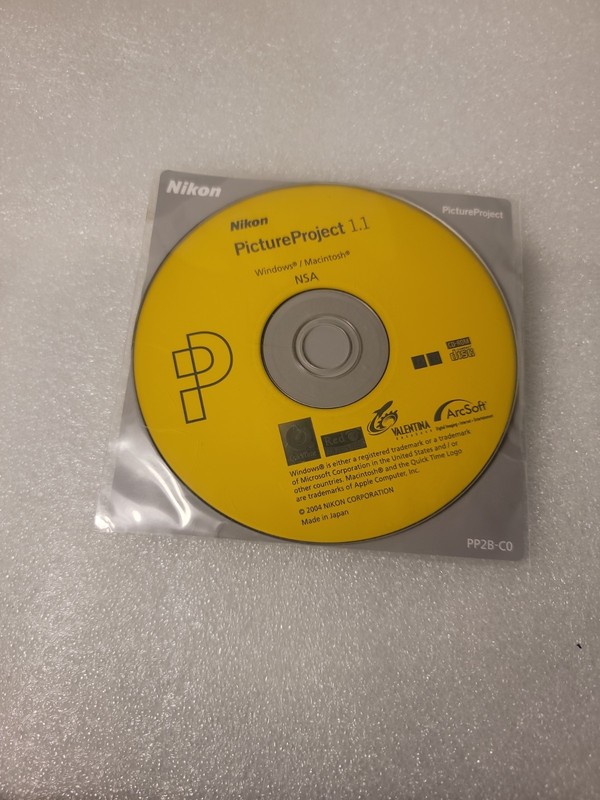 Nikon PictureProject 1.6 for Windows & Mac NEW SEALED 2-Discs