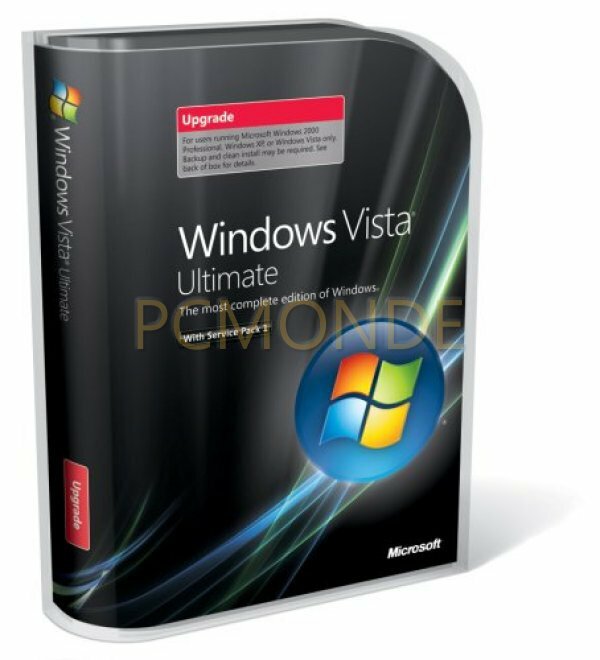 Windows Vista Ultimate with SP1 - Upgrade (66R-02262)