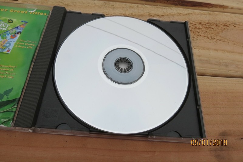 Disney Pixar a bug's life cd action game with program handbook gallery