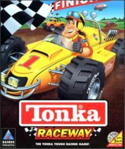 Tonka Raceway PC CD race cars trucks vehicles dirt track courses racing game!