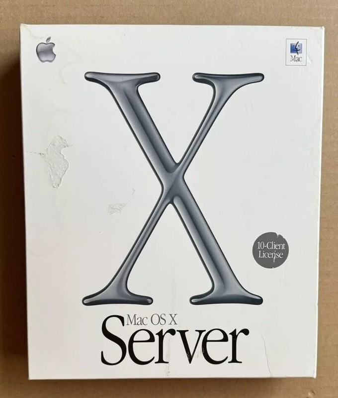Apple Mac OS X Server 10.0. 10- Client.