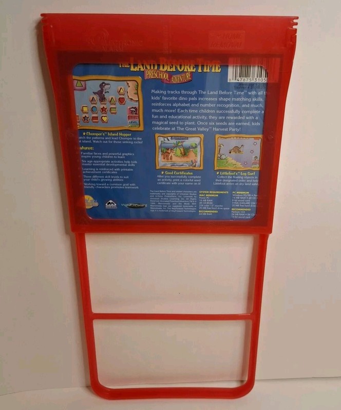 The Land Before Time Animated Preschool Adventure 2 Pack PC Game NEW RARE TALL gallery