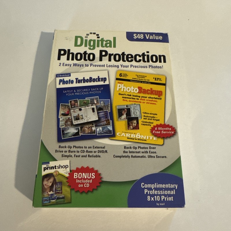 Encore – Broderbund – Digital Photo Protection – From Losing Your Photos!